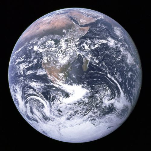 Die Erde (Courtesy of NASA / Apollo 17)