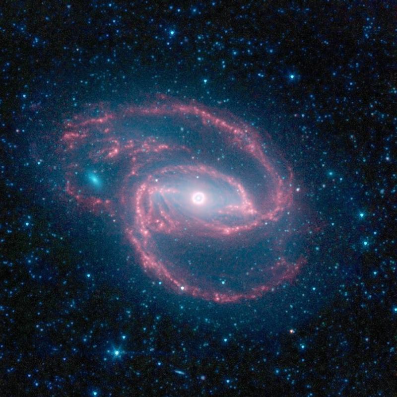 Bilder von Balkenspiralgalaxien