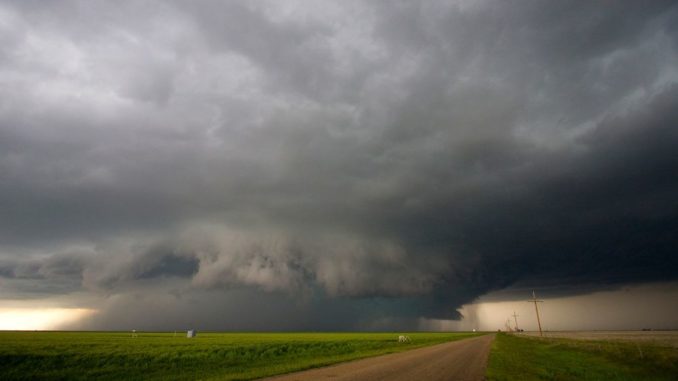 Eine Gewitterwolke über dem Mittleren Westen der USA. (Credits: UCAR)