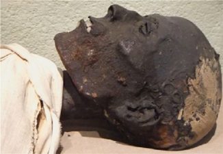 Diese im Jahr 1837 von einem französischen Museum erworbene Mumie war ein Gegenstand der aktuellen Untersuchung. (Credits: Frédérique Vincent, ethnographic conservator)